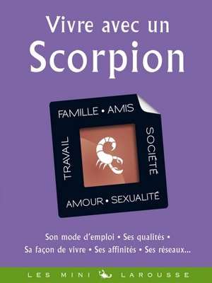cover image of Vivre avec un Scorpion